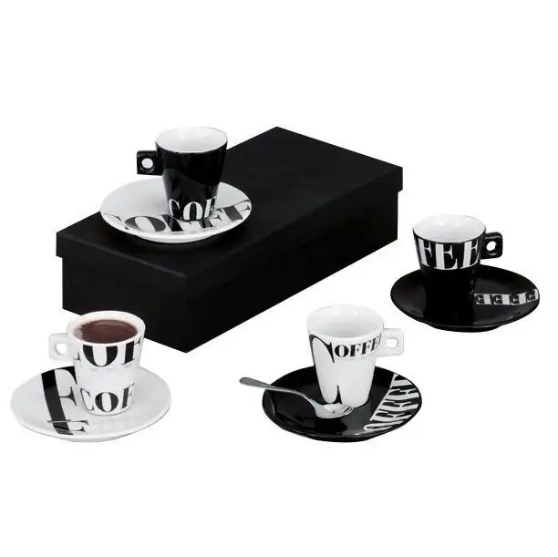 Zestaw do serwowania kawy COFFEE STYLE, 8 elementów, ZELLER Premium