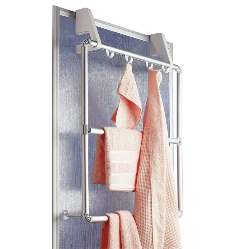 Premium Uniwersalny wieszak COMPACT na drzwi, pod prysznic, WENKO