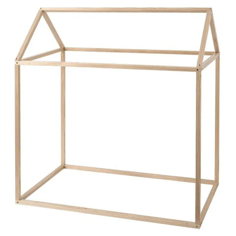 Drewniany domek dla dzieci, dekoracja - 115 x 66 x 126 cm Szybka wysyłka