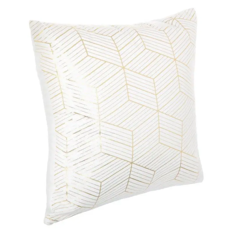 Sprawdź teraz Poduszka dekoracyjna z geometrycznym wzorem, 45 cm
