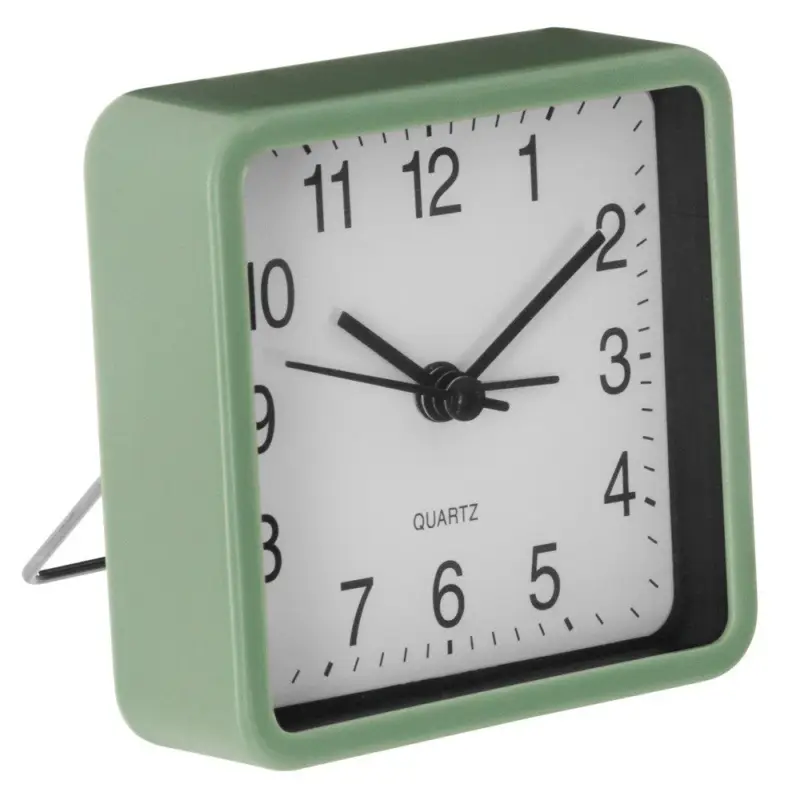 Cichy zegar stołowy do sypialni, budzik z mechanizmem QUARTZ Oferta