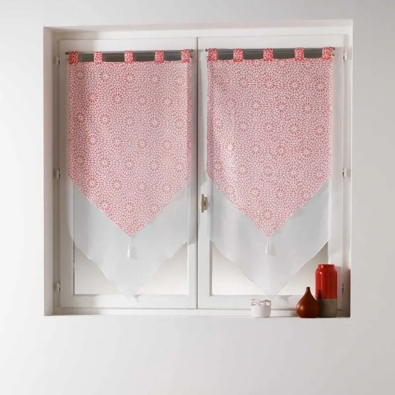 Firana do kuchni krótka TUNIS, 60 x 160 cm, 2 sztuki Oferta czasowa