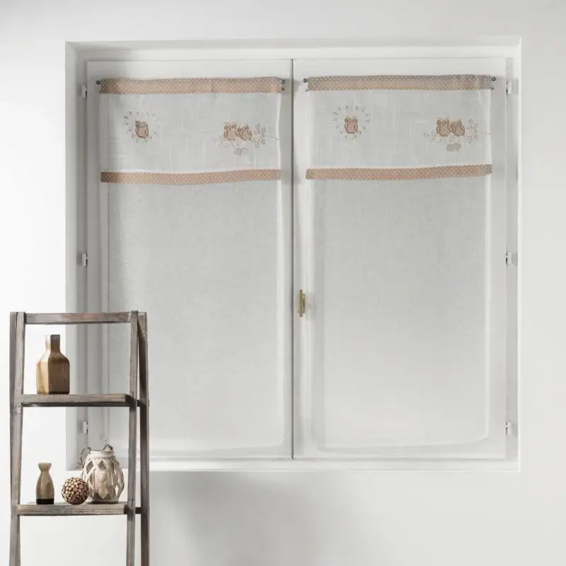 Firana do kuchni krótka BETTY, 60 x 160 cm, 2 sztuki Oferta czasowa