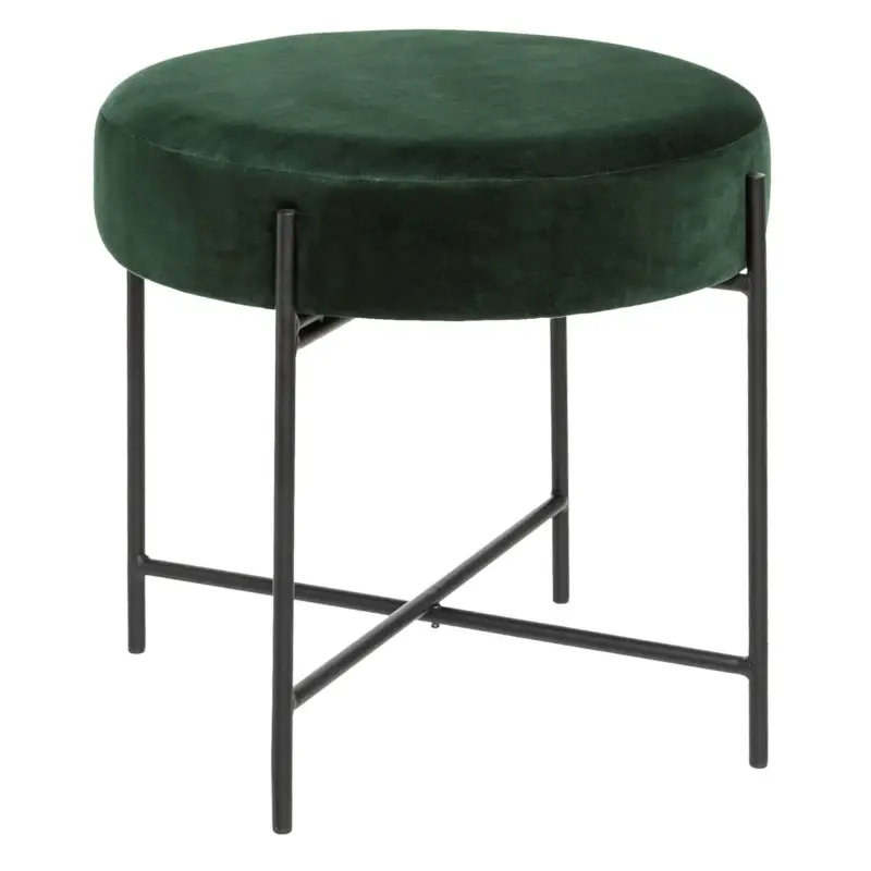 Bestseller Taboret welurowy ARTY, Ø 47 cm