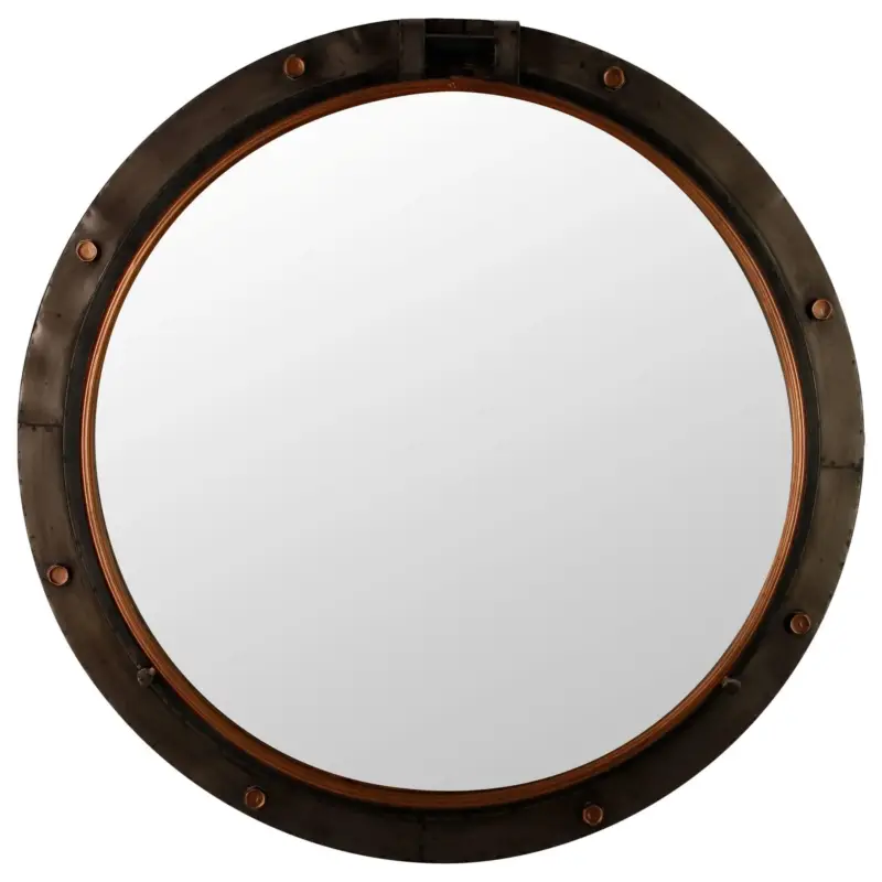 Wybór klientów Lustro okrągłe HUBLOT, metal, Ø 74 cm