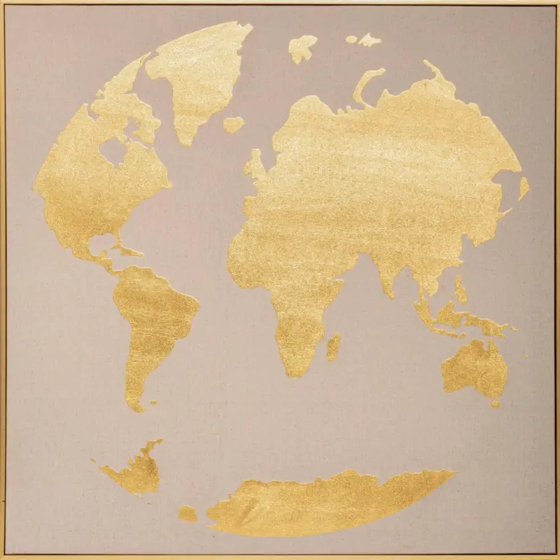 Obraz mapa świata, 58 x 58 cm Kup teraz