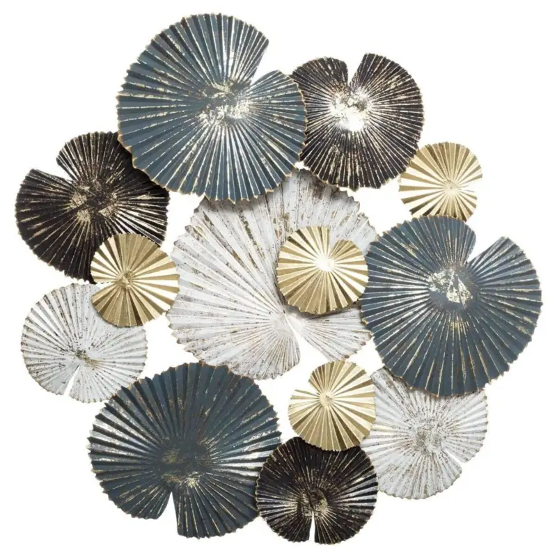 Dekoracja ścienna z metalu, 67 x 70 cm Popularny