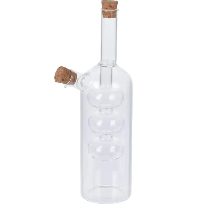 Wyjątkowa oferta Butelka na oliwę i ocet z korkiem, 75 ml