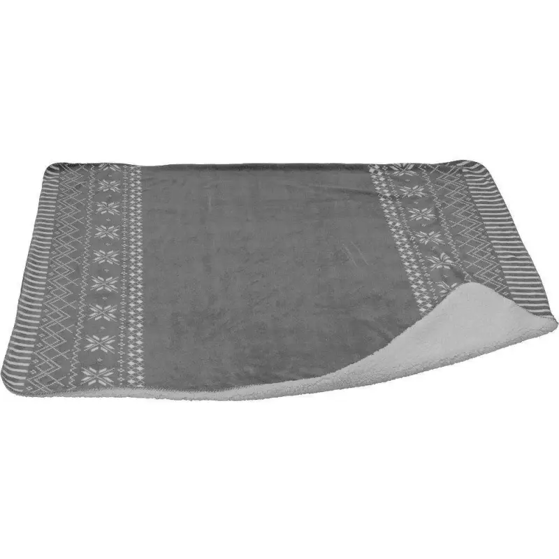 OUTLET Pled kolor szary, 130 x 150 cm Tylko dziś
