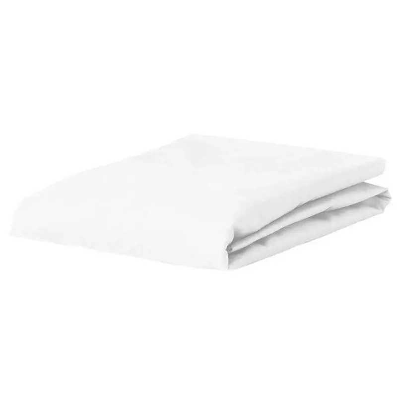 Białe prześcieradło na materac, 100% bawełna, Essenza, 140/160 x 200/220 cm Ekspresowa dostawa
