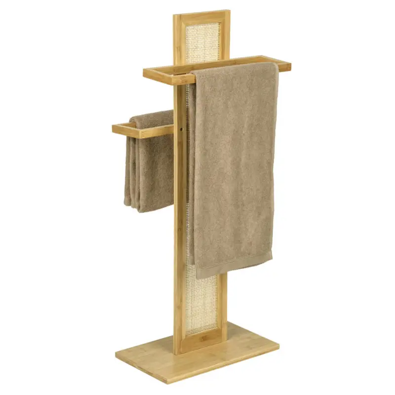 Bestseller Stojak na ręczniki ALLEGRE BAMBOO, 88 cm, WENKO