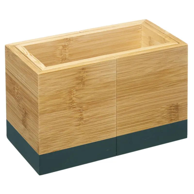 Bezpieczna płatność OUTLET Organizer na sztućce, regulowany rozmiar, bambusowy, 18 x 10 x 12 cm