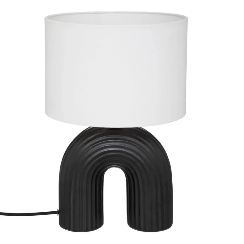 Hit sprzedaży Lampa z abażurem Eidel i z ceramiczną podstawą, 40,5 cm
