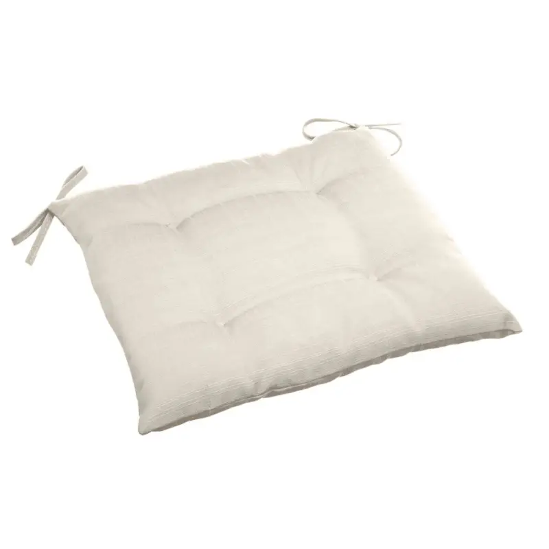 Oferta czasowa Poduszka na krzesło pikowana z wiązaniem Korai, wododpornorna, odporna na UV, 40 x 40 cm