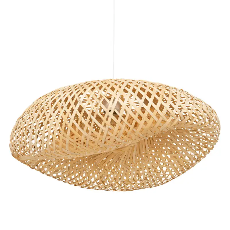 Bestseller Lampa boho nad stół BEDDY, bambusowa, 51 cm