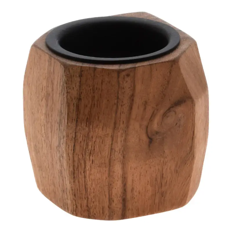 Drewniany świecznik, akacja, 6 cm Oferta