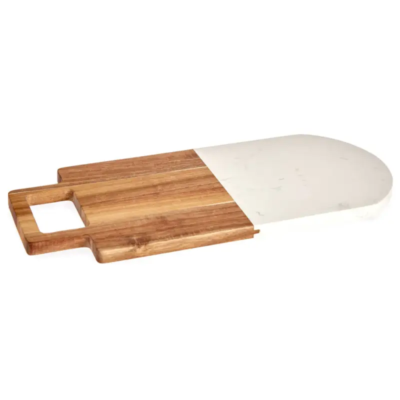 Do wyczerpania zapasów Deska do krojenia z marmurowym wzorem, 38 x 18 cm