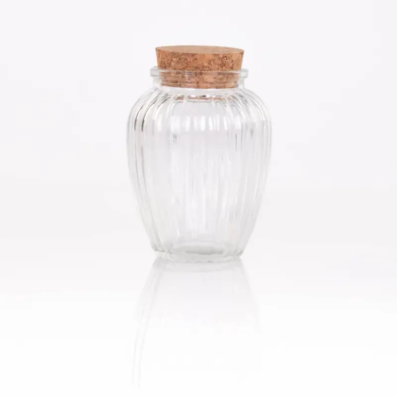 Darmowy zwrot Szklany słoik do przechowywania, 280 ml