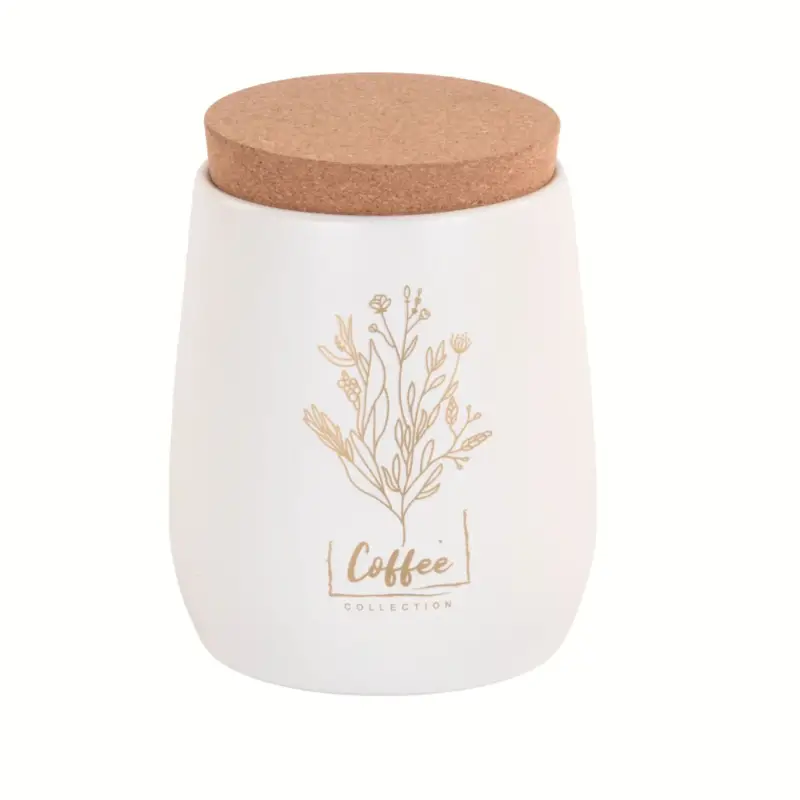 Ostatnie sztuki Puszka z korkową pokrywką COFFEE, 750 ml