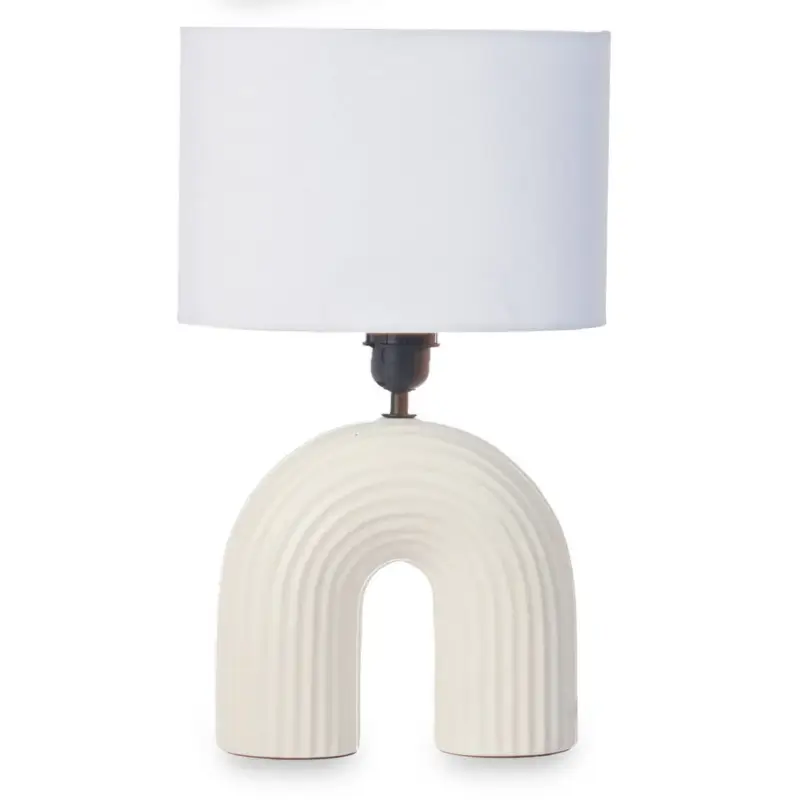 Lampa stołowa ceramiczna BRIDGE, wys. 41 cm Hit cenowy