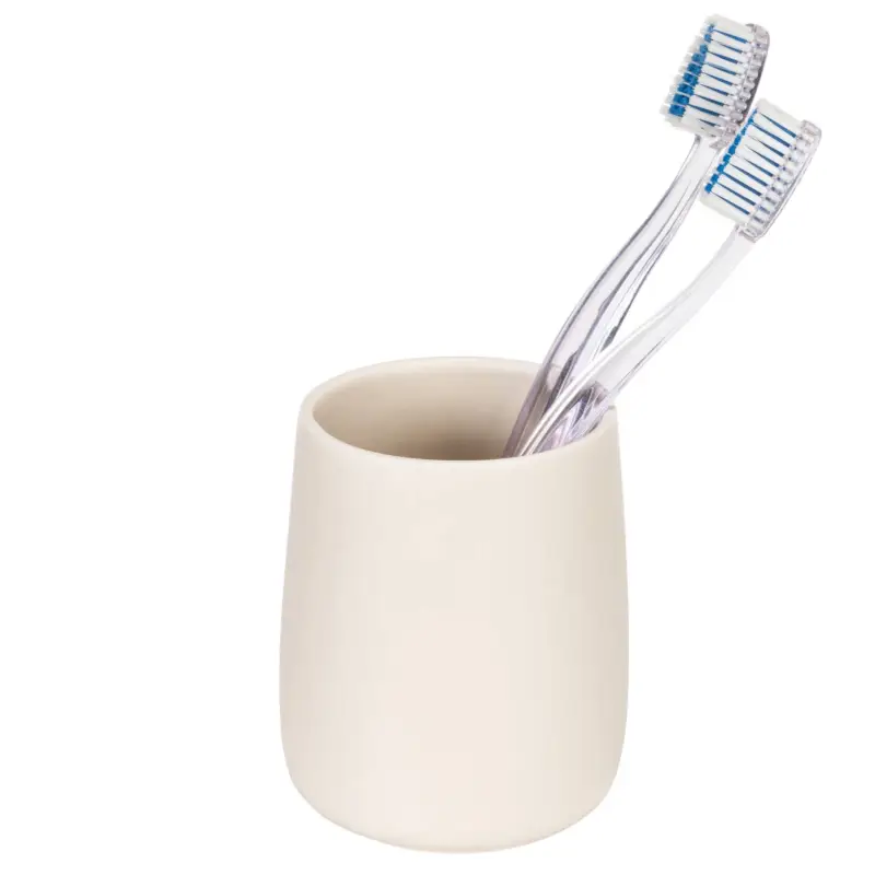 Ceramiczny kubek na szczoteczki MARGO, Ø 8,2 cm Okazja