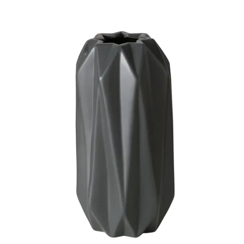 Geometryczny wazon ceramiczny GRAVO, 20,5 cm Zniżka