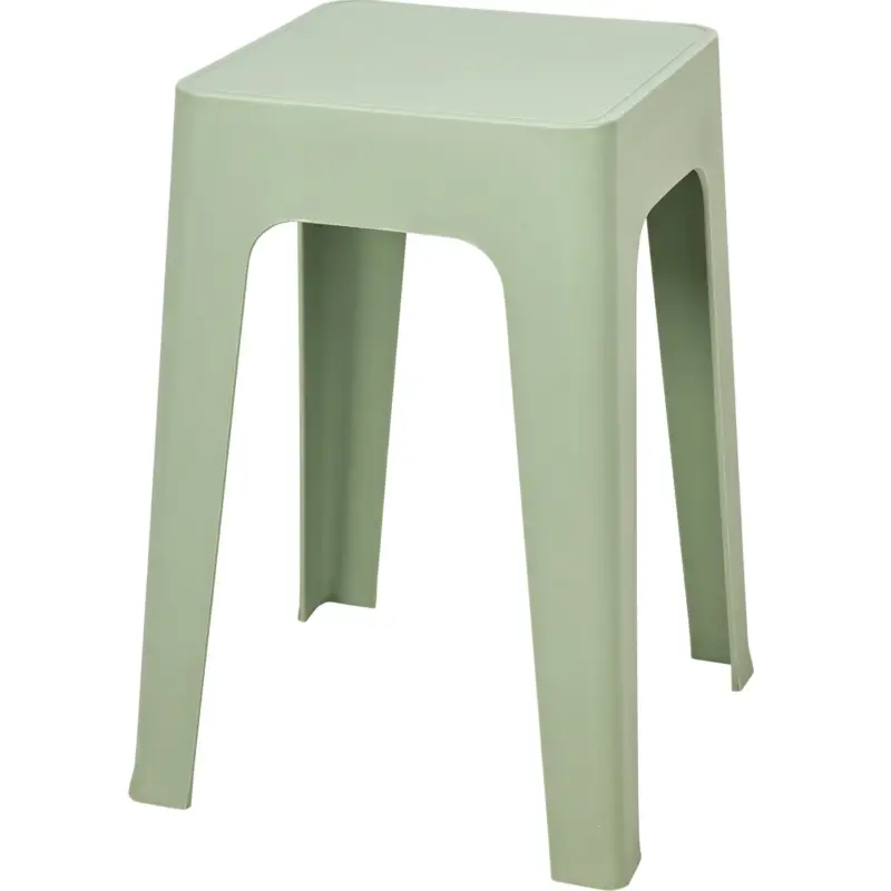Cena promocyjna Lekki taboret z tworzywa sztucznego, 33 x 33 x 47 cm
