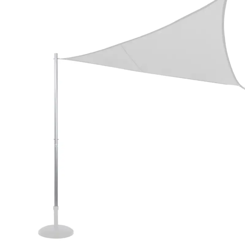 Sprawdź teraz OUTLET Słupek do montażu żagla przeciwsłonecznego, wys. 255 cm, metalowy