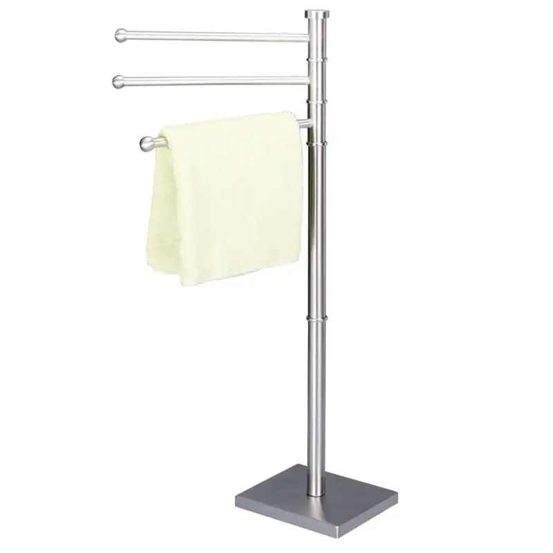 OUTLET Stojak na ręczniki MATT - 3 ramienny, metalowy, ZELLER Oferta czasowa