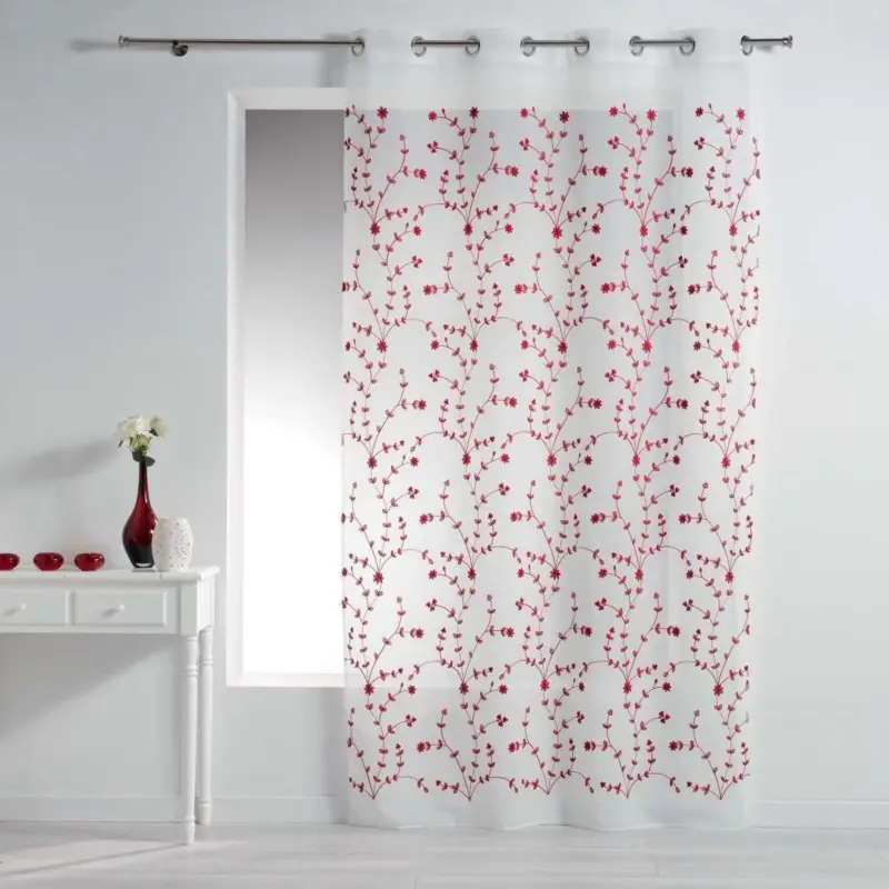 Rabat OUTLET Firana okienna na przelotkach PETIT FLEUR, 140 x 240 cm