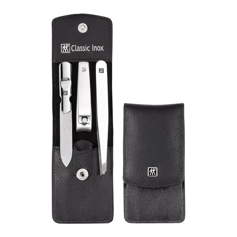 Zestaw do manicure CLASSIC INOX, 3 el., czarny, Zwilling Promocja