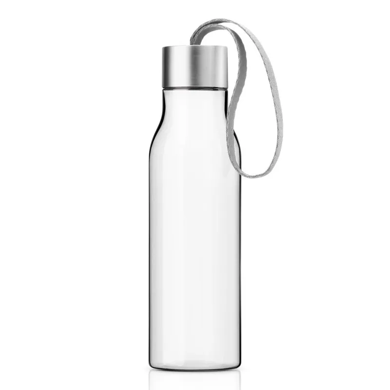 Kup teraz Butelka na wodę 500 ml, z marmurowo-szarym paskiem, plastik, Eva Solo