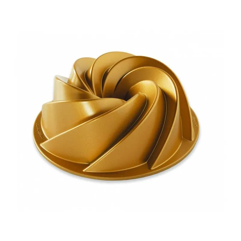 Forma do babki HERITAGE S, złota, Nordic Ware Łatwy zwrot