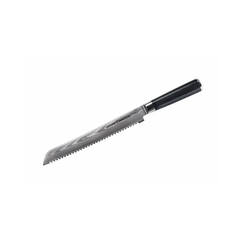 Niska cena Nóż do chleba DAMASCUS 20 cm, Samura