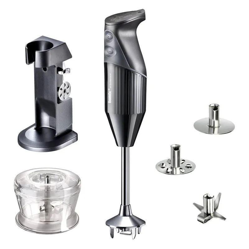 Blender ręczny DELUXE typ D, 200 W, czarny, Bamix Obniżka ceny
