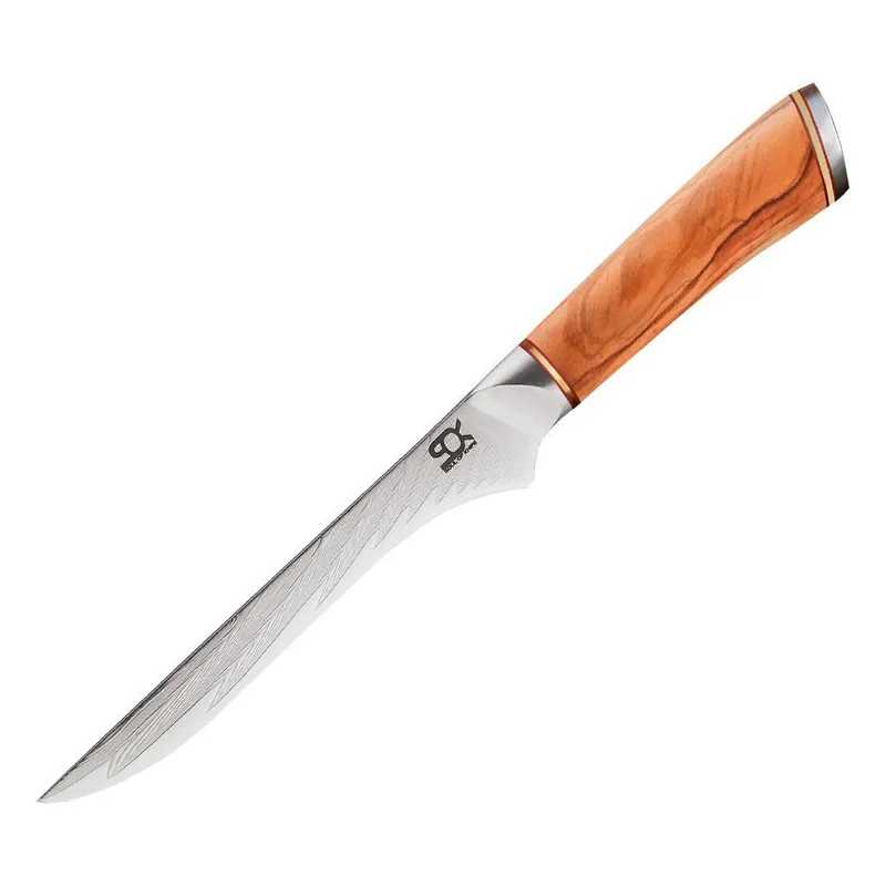 Bestseller Nóż do wykrawania SOK OLIVE SUNSHINE DAMASCUS 13 cm, Dellinger