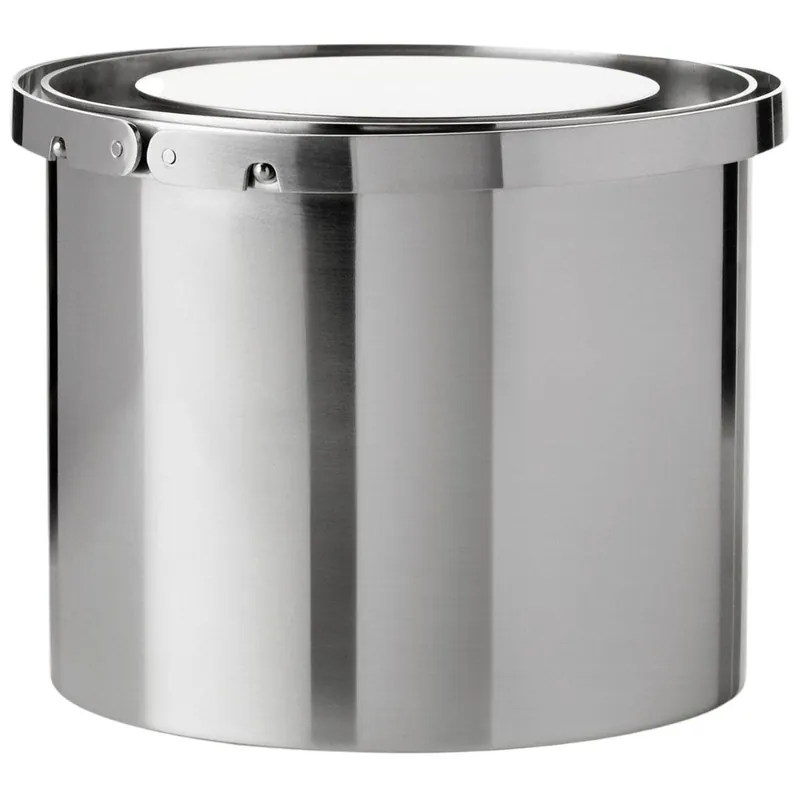 Wysoka jakość Kubełek na lód ARNE JACOBSEN 1 l, srebrny, Stelton