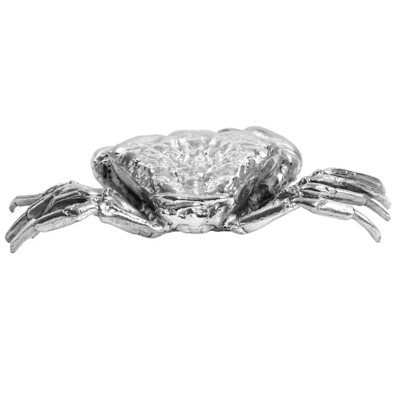 Bestseller Figurka WUNDERKAMMER HOLY CRAB 32 cm, srebrna, aluminium, Seletti