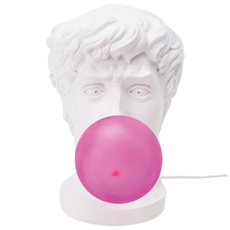 Lampa stołowa WONDER TIMES 40,5 cm, biała, Seletti Niska cena