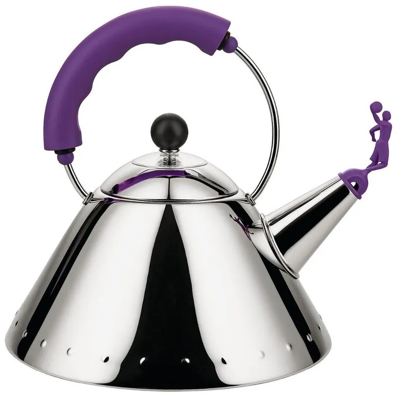 Czajnik 9093, fioletowa rączka, Alessi Taniej