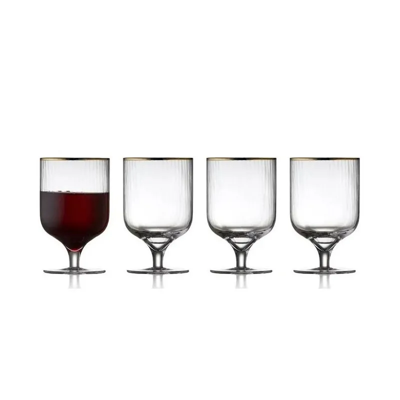 Darmowa dostawa Kieliszek do wina PALERMO GOLD , zestaw 4 szt., 300 ml, Lyngby Glas