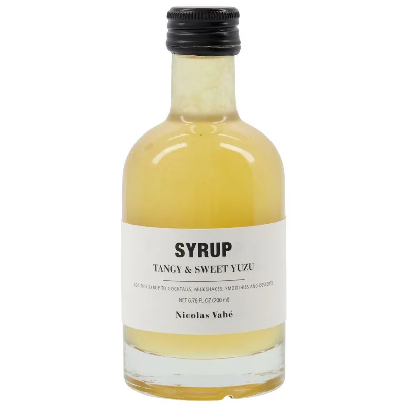 Yuzu syrop Nicolas Vahé 200 ml Bezpieczne zakupy