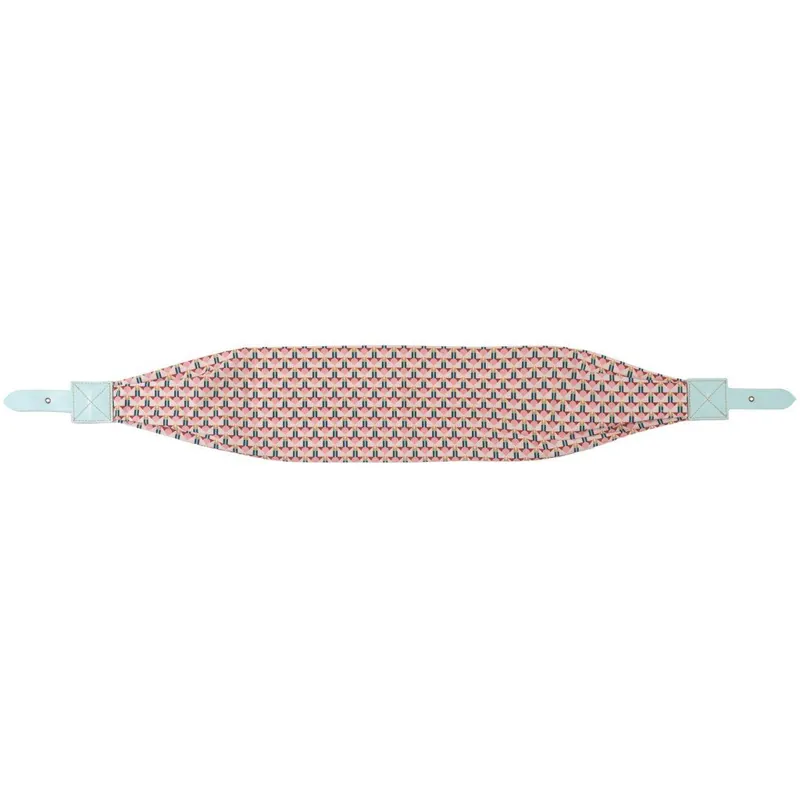 Nowy Pasek GEOMETRIC CYAN 95 cm, bawełniany, Polarbox