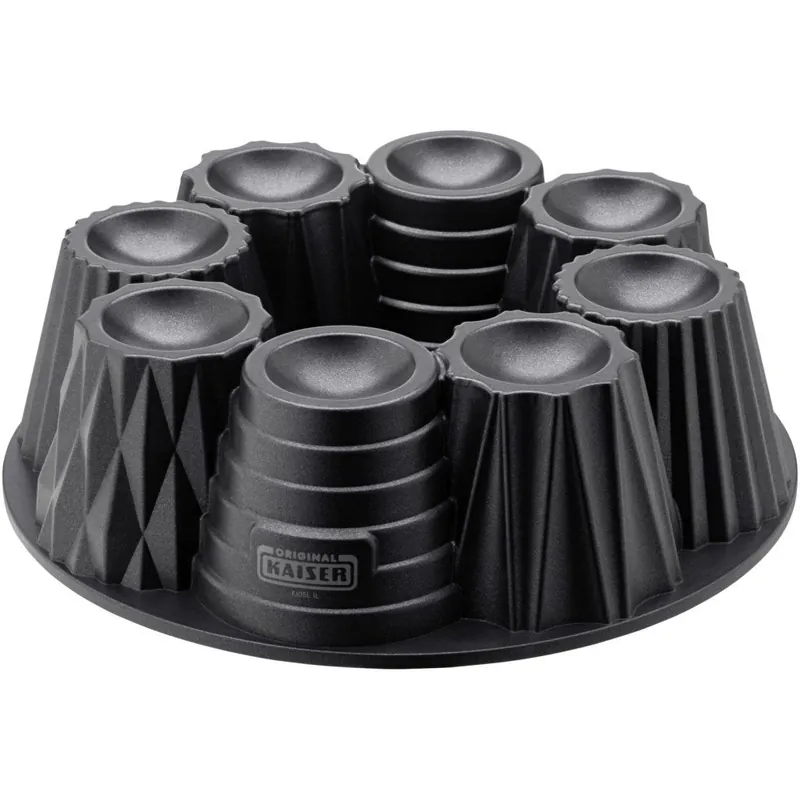 Forma do babki INSPIRATION 26 cm, szary, metal, Kaiser Kup online
