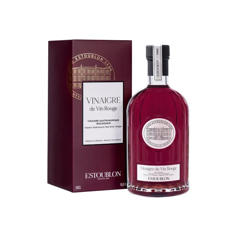 Ocet winny czerwony organiczny 200 ml, Estoublon Do wyczerpania zapasów