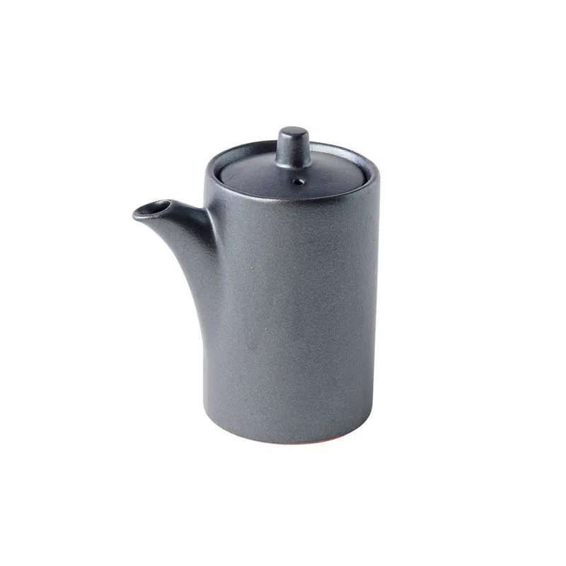 Dozownik do sosu sojowego 120 ml, czarny, ceramika, MIJ Wybór klientów