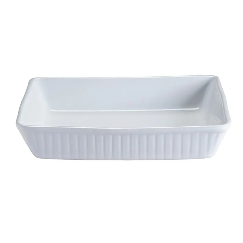 Premium Naczynie do pieczenia CLASSIC 33 cm, prostokąt, biały, kamionka, Mason Cash