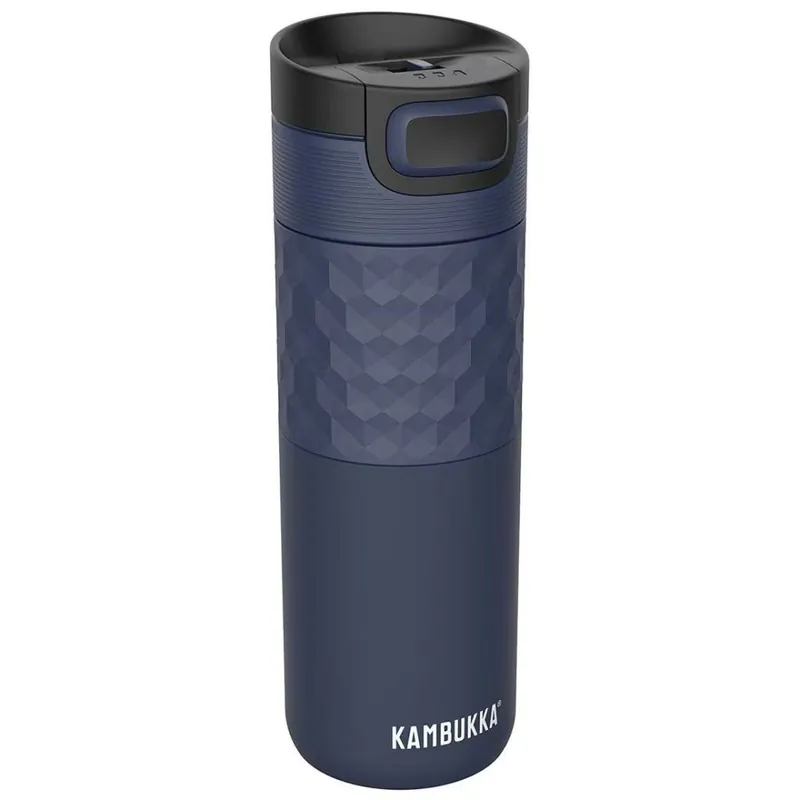 Termiczny kubek ETNA GRIP 500 ml, dżinsowy błękit, stal nierdzewna, Kambukka Super okazja