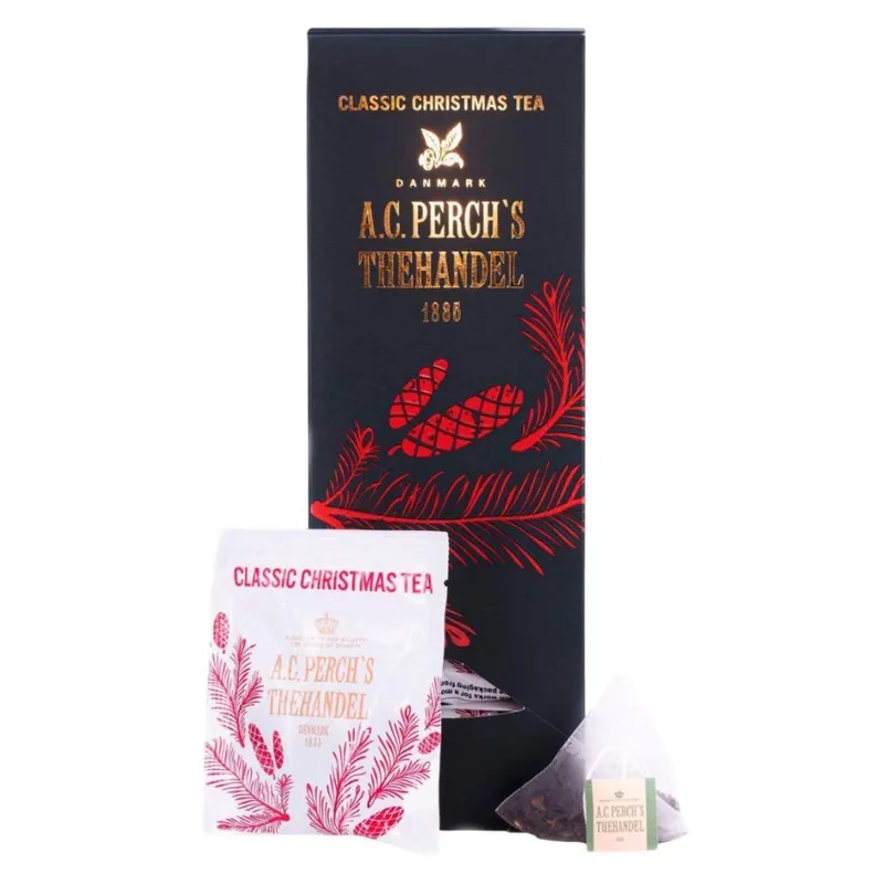 Czarna herbata BLACK CHRISTMAS TEA, 25 torebek herbaty, A.C. Perch's Thehandel Ekspresowa dostawa