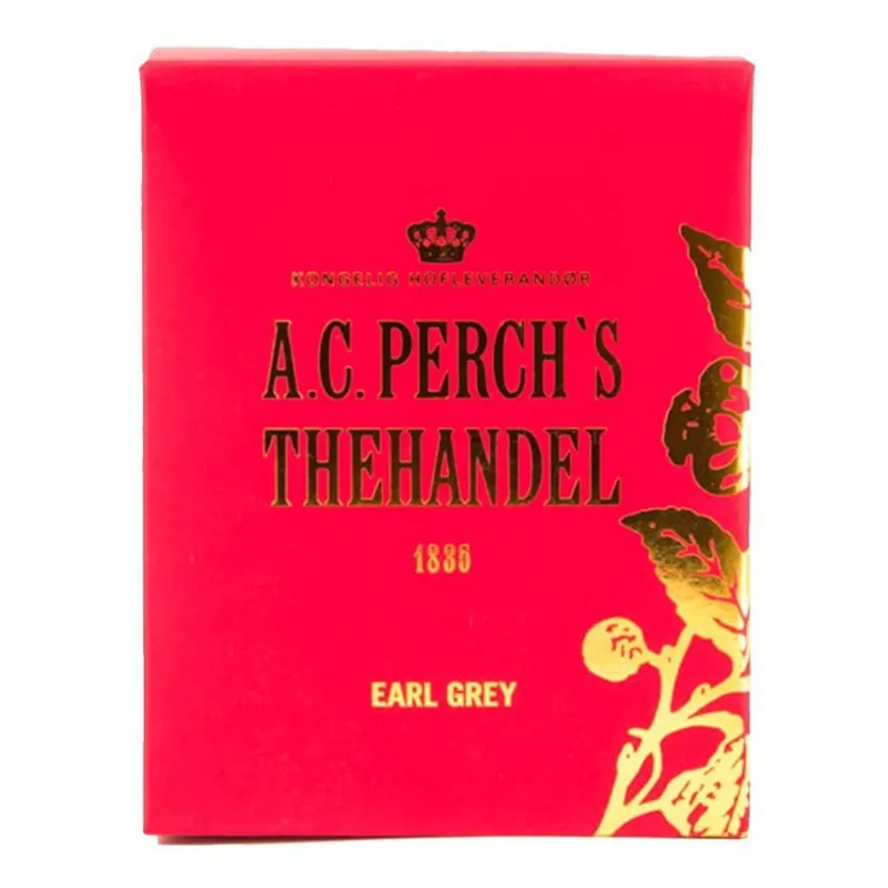Czarna herbata EARL GREY, 10 torebek herbaty, A.C. Perch's Thehandel Nowy